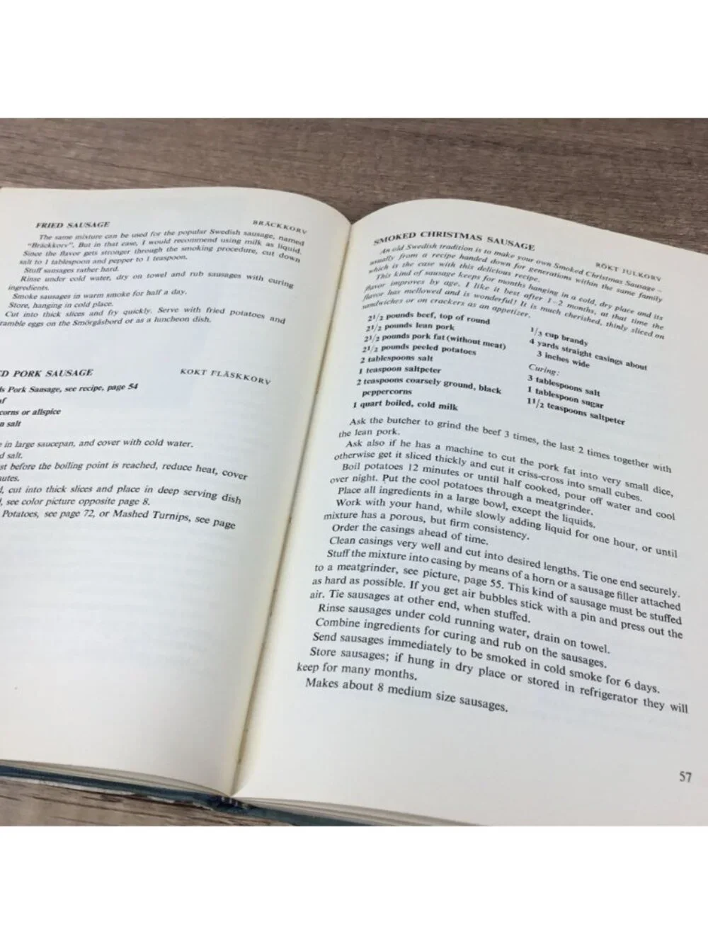 Swedish Cooking At Its Best Cookbook Marianne Grönwall Van Der Tuuk Smörgåsbord